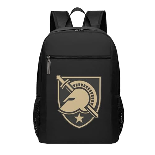 West Point Military Academy Travel Laptop Backpack, Business Anti Theft Slim Sturdy Laptops Backpacks, College Computer Bag Gift for Men Fits 17 Inch Notebook,Black