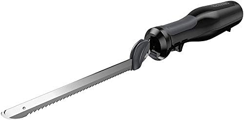 BLACK+DECKER 9 inch Electric Carving Knife, Comfort Grip Handle &...