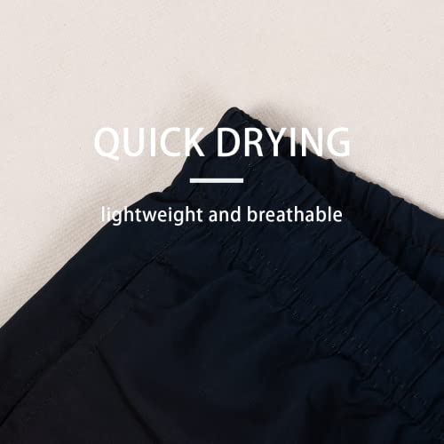 Lansbojun Mens Swim Trunks 5 Inch Inseam Bathing Suit Quick Dry Swim Shorts with Pockets2