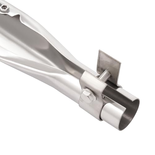 ALMULOO Universal Quarter Fender Bracket Compatible with Semi Truck Peterbilt Kenworth Freightliner Volvo Mack 304 Stainless Steel Electrophoresis Silvery by ALMULOO - Image 5