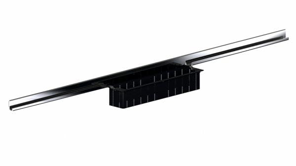 Profil de flow Cerawall P 900 mm au design épuré en acier inoxydable