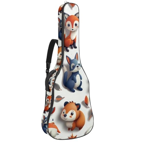 Sac de transport pour guitare acoustique 104,1 cm en tissu Oxford
