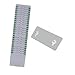 Amagogo Expand Time Card Holder Timesheet Holder Easy to Install Record Attendance Time Time Card Rack for Warehouse Factory Workshop, 50 Slots