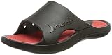 Rider Herren Bay X AD-NOS Sandale, Black/red, 41 EU