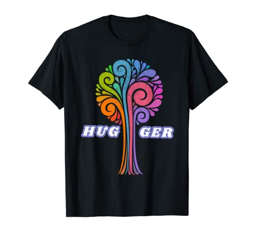 Vintage Retro Árbol Hugger Hippie Ambientalistas Regalo Camiseta