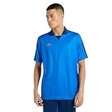 UMBRO - Camiseta estampada para hombre, Azul Real/Azul Propiedad, M