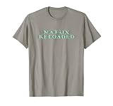 The Matrix Reloaded Enter The Reloaded Logo Camiseta, Hombre, Pizarra, L