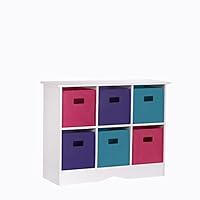 Algopix Similar Product 7 - RiverRidge 6 Bins Storage Cabinet for