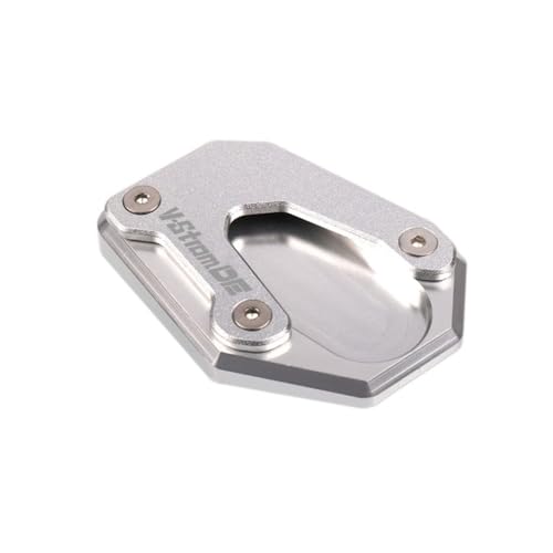 Plaque support agrandie pour béquille V-Strom 800DE en bivouac