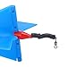 CHICIRIS Bomb Lure Bait, Bait Carp Feeder Large Bomb Lure Bait Holder Fishing Feeder Nesting Tool (Blue)