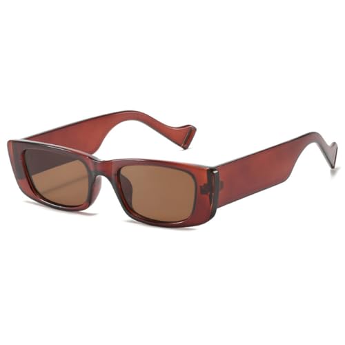 Lunettes de soleil rectangulaires rétro pour en finir avec les montures lourdes