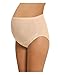 NBB Lingerie NBB Women's Adjustable Maternity high Cut 100% Cotton Underwear, Brief Beige Medium