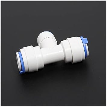 Water Filter Fitting Connector Push Fitting for RO Water Reverse Osmosis Filter System Y Type Quick Connnect