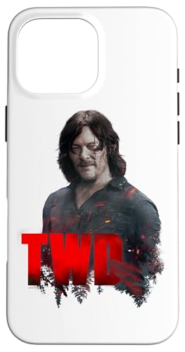 The Walking Dead coque iPhone 16 Pro Max Daryl Dixon pour geek et outdoor