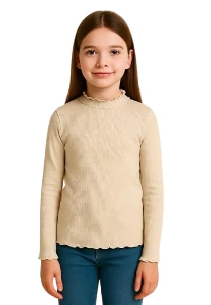 Cozy Full Sleeve Piko Kids Top – Everyday Solid Style-image-8