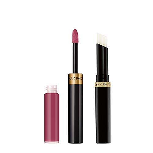 Max Factor Lipfinity for Women, 330 Essential Burgundy, 0.14 Ounce, Full Size