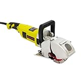 4000W Mauernutfräse mit Ø 121mm Sägeblätter & Wasserpumpe Schlitzfräse 6500RPM Nutbreite 0-33mm Tiefe 0-37mm Betonfräse für Ziegel Granit Marmor