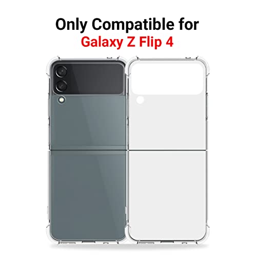 Custom Phone Case For Samsung Galaxy Z Flip 4, Multi-Photo Case Anti-Scratch Tpu Case With Bumper Soft Protective Case Personalized Customized Case For Galaxy Z Flip 4 5G 2022, Transparent #TOP2