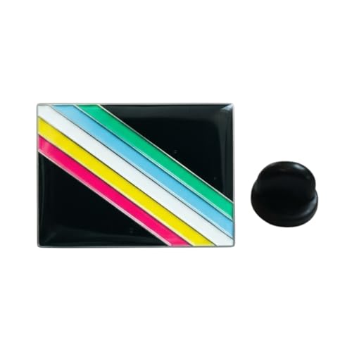 Spilla con scritta "Disability Pride", 3,5 cm x 2,5 cm, Small, Smalto