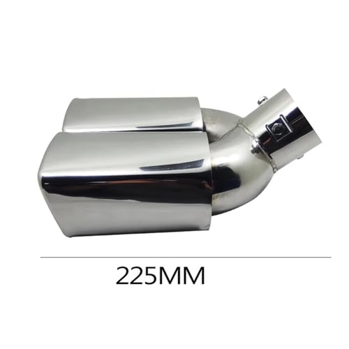 Embout d'échappement double tête pour look urbain chic sur Corolla et Vios - 2