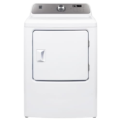 Kenmore 7.0 cu. ft. Front Load Gas Dryer - with Wrinkle Guard to Reduce Wrinkles & Static - Smart Sensor Drying - LED - White