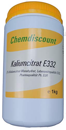 Preisvergleich Produktbild 1kg Kaliumcitrat Pharmaqualität Lebensmittelqualität E332
