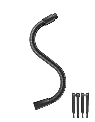 13-inch Microphone Gooseneck (5/8-27 Thread) - Heavy Duty Universal Mic Arm for Mic Stand, 360° Adjustment, High Load-bearing Capacity for Podium, Drum Mic Stand, Lecture, Church and DIY Setup