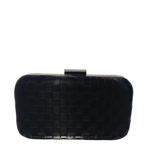 bolsa clutch casamento Casament bolsa com brilho de festa Carteira Feminina Com Glitter WT168-145(Preto)