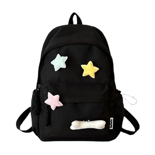 Sac d'école fille pour le collège et le lycée avec peluche