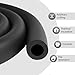 Imagen de Mbsomnus 2M Coquilla Aislante Ø 32mm Tubo Espuma Aislante Negro Tubos Goma Espuma Aislante Tubo Aire Acondicionado para Aparatos de Fitness Tubos Manipulación Tubo de Calefacción