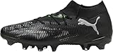 Puma - Mens Future 8 Match Fg/Ag Shoes, Color Black/Silver/Fluo Green, Size: 14 M US