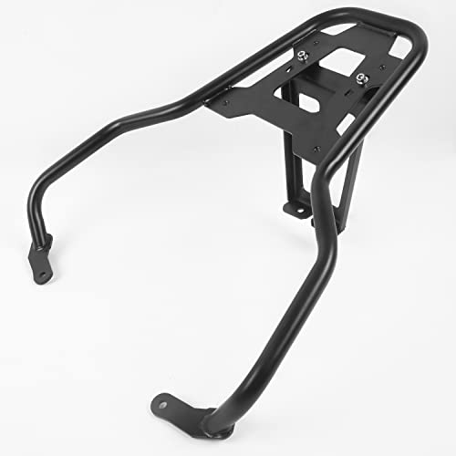 オートバイリアシートラゲッジラックスチールカーゴキャリアホルダープレートブラケット適用車種 Vespa GTS300 GTS300リアラックエクステンダーサポートシェルフ