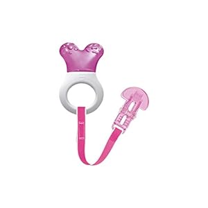 MAM Cooler & Clip verkoelende bijtring, bijtspeelgoed met clip voor makkelijke bevestiging, extra kleine en lichte…