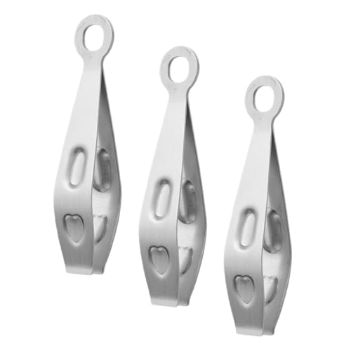 ROMISBABA 3 pezzi Pinzette per Lische di Pesce in Acciaio Strumento Cucina per Rimozione Facile di e Ossa Sicure e Lavabili Pinze Professionali per Pulizia Carne e Pesce