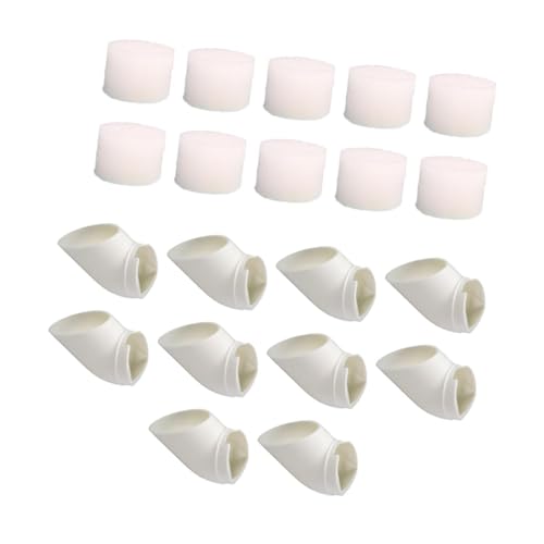 jojomis 10 tazze colonizzanti idroponiche con spugna per giardinaggio verticale, contenitore per fiori, accessori per colonne idroponiche, fioriere da giardino per piantare erbe da interno