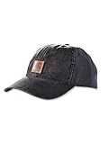 Carhartt Men's Canvas Cap, Black, OS
