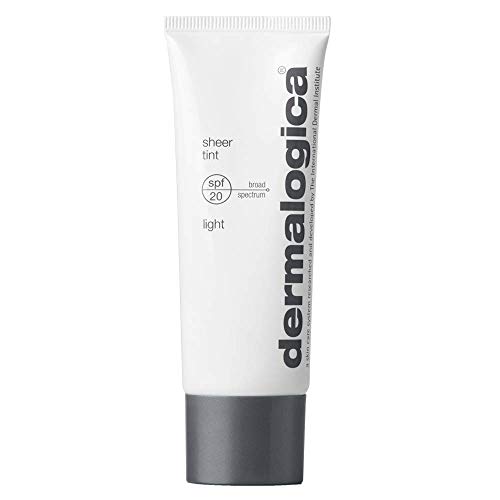 Dermalogica Sheer Tint SPF20, Tinted Moisturizer Sunscreen with Hyaluronic Acid - Skin-Evening Sheer Color That Defends Against UV Damage, 1.3 Fl Oz