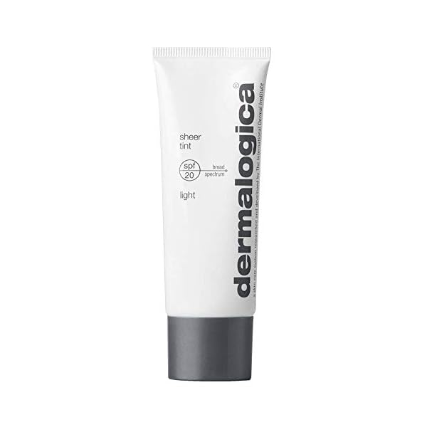 Dermalogica Sheer Tint SPF20, Tinted Moisturizer Sunscreen with Hyaluronic Acid - Skin-Evening Sheer Color That Defends Against UV Damage, 1.3 Fl Oz