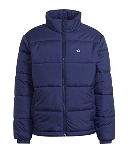 Manteau adidas Pad Stand Puff Jacket Homme avec col montant protecteur noir