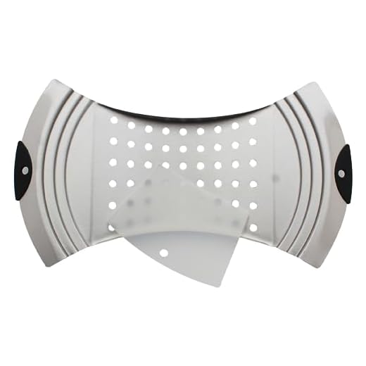 Zoie + Chloe Stainless Steel Spaetzle Maker Lid with Scraper