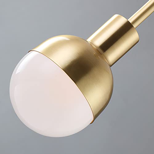 Lampe de table à manger créative et suspension en cuivre E27 chic - 3