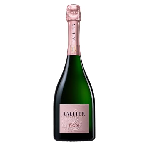 Lallier Réflexion R - R.021 Rosé, Champagner Brut aus Chardonnay und Pinot Noir - Série R - Basis-Jahr 2021 - trocken - Lallier Classic Line - 1 x 0,75 Liter