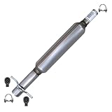 Exhaust Resonator Pipe Compatible for 2008-2012 Chevy Malibu 2.4L | Stainless Steel | Northeastern Exhaust | Free Clamps and Hangers Included | Automotive Replacement Part | Direct-Fit