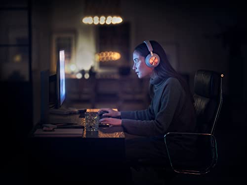 Image of Bang & Olufsen Beoplay Portal PC /PS - Comfortable Wireless Noise Cancelling Gaming Headphones for PC and PlayStation, Grey Mist