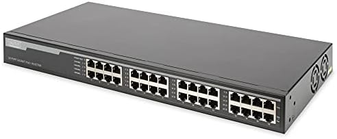DIGITUS PoE wtryskiwacz - IEEE802.3af - Gigabit Ethernet - 15,4 W - maks. 48 V - zasilanie Pin 4/5(+) & 7/8(-)