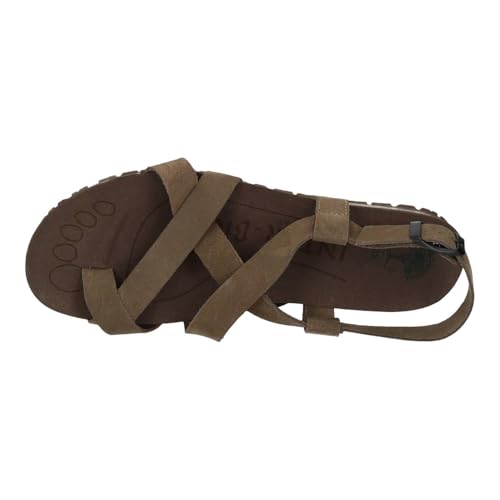 Sandales barefoot Inter-Bios 1004 confortables en cuir souple