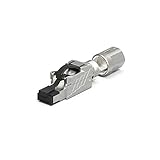 CompuCablePlusUSA.com Best CAT.8 RJ45 Toolless Shielded Termination Plug, Ethernet Connectors Fit Wire 22-26 AWG, Tool Free, 2 PCS/Pack (CAT.8 RJ45 Toolless Shielded Termination Plug).