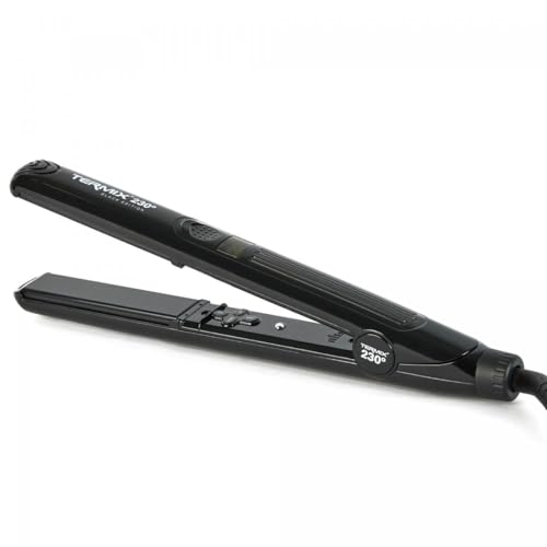Miniatura 6 de Termix Plancha Pelo 230 Black Edition, Plancha De Pelo Profesional Con Tecnología De Placas De Cerámica, Sistema Digital De Regulación De Temperatura