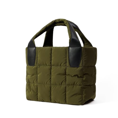 Bolso Tote acolchado con cremallera para mujer miniatura 1