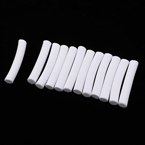 jojomis 48PCS High Density EVA Foam Sticks for Fishing Float Making Fly Tying Rig DIY Accessories White Yellow Black Multicolor
